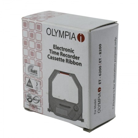 ผ้าหมึกเครื่องตอกบัตร โอลิมเปีย OLYMPIA (ET-6200, 7500, 8200, 8600, 9200, 9500, 9800)