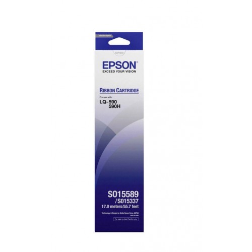 ตลับผ้าหมึก EPSON LQ-590 (S015589/S015337) ink ribbon