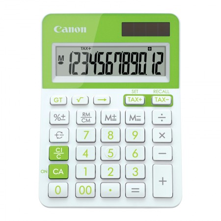 เครื่องคิดเลข CANON LS-123T Calculator (สีเขียว)