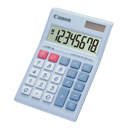 เครื่องคิดเลข CANON LS-88HI III Calculator (สีม่วง)